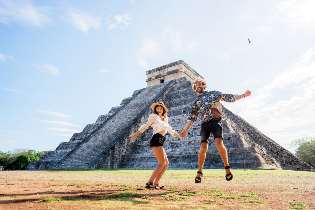 Chichen Itza pyramid in Mexico