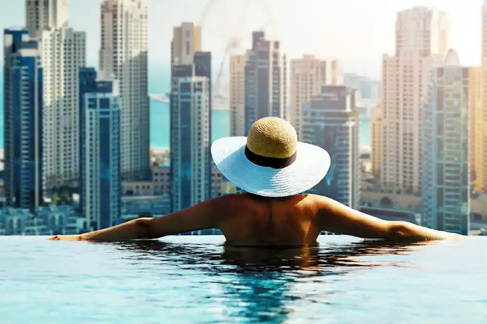 Enjoy Swimming at Aura Skypool